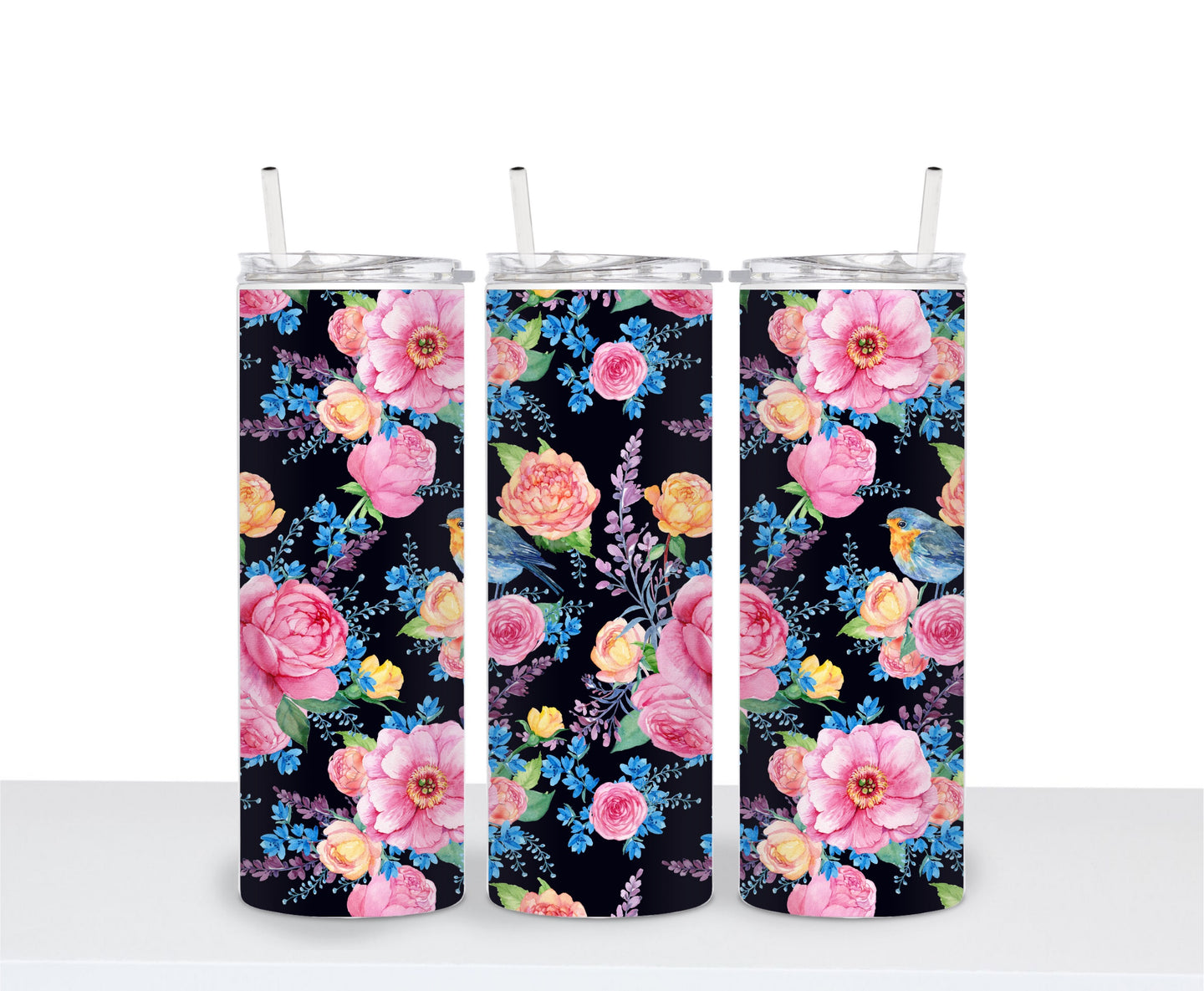 Skinny Tumbler Forest